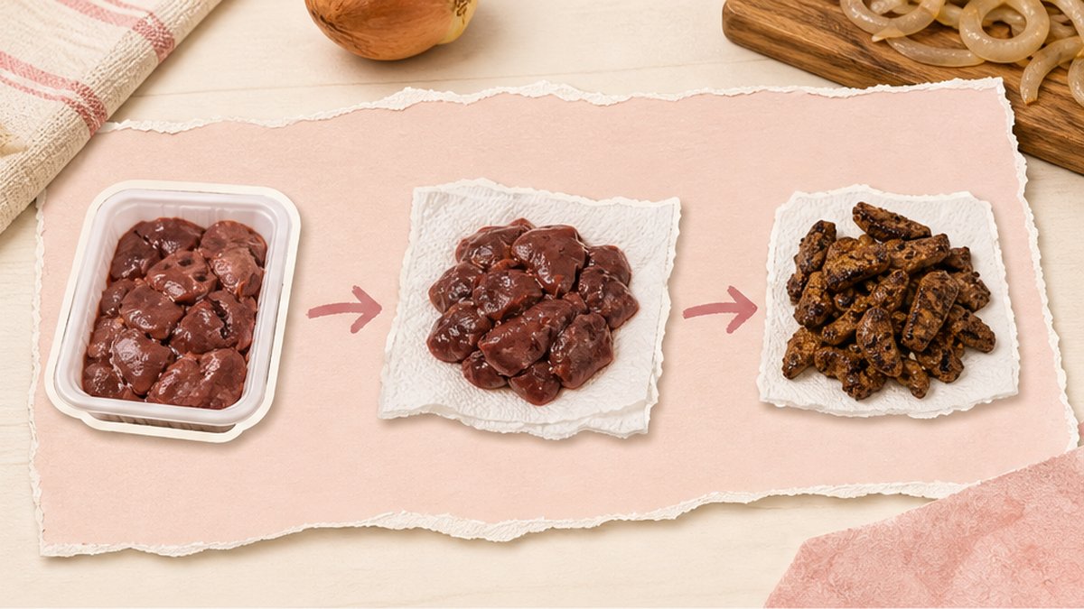 Стикеры свежей, размороженной и готовой куриной печени